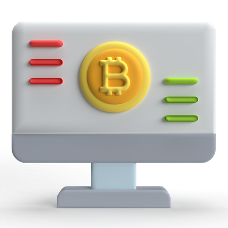 Online Money  3D Icon