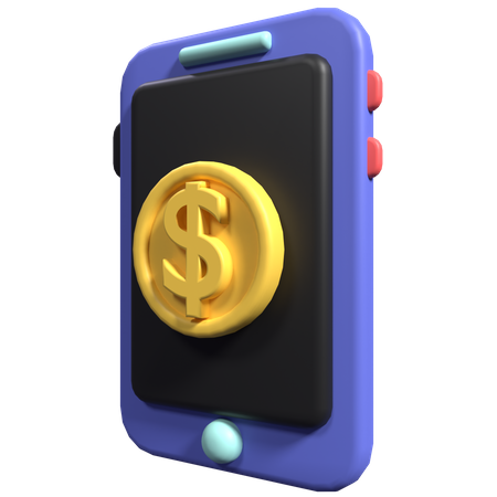 Online Money 3D Icon