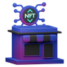 online nft 3d logo