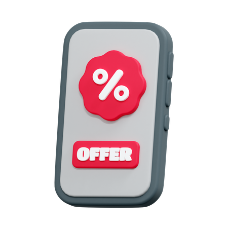Online Offer  3D Icon