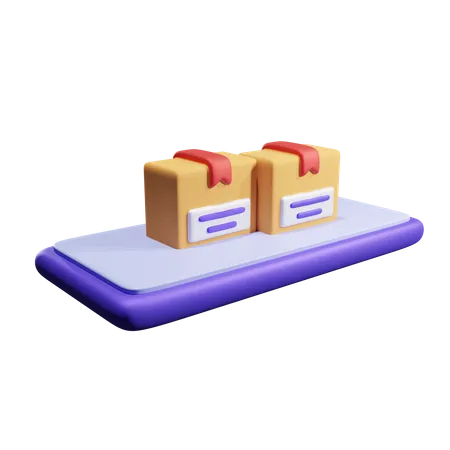 Online Order  3D Icon