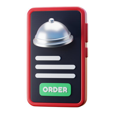 Online Ordering  3D Icon