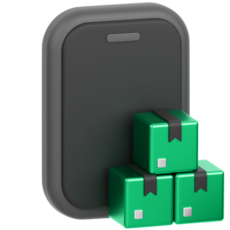 オンライン荷物追跡  3D Icon