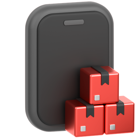 オンライン荷物追跡  3D Icon