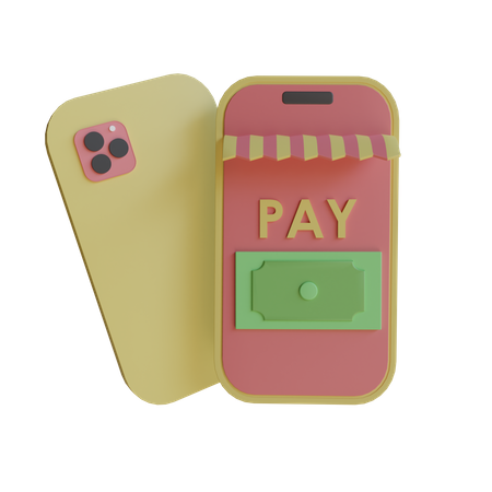 Online Pay  3D Icon