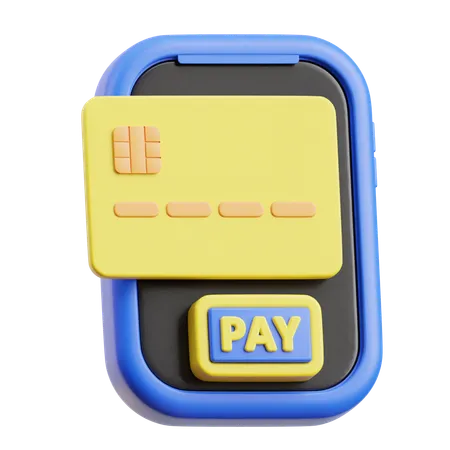 オンライン支払い  3D Icon