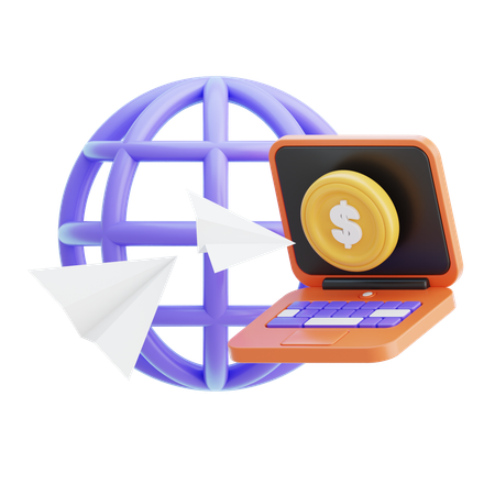 Online Payment  3D Icon