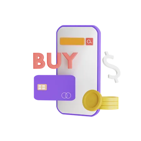 Online Payment  3D Icon