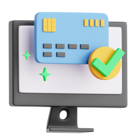 Online Payment  3D Icon