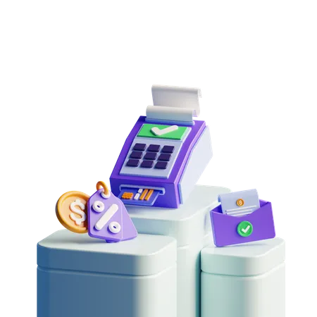 Online Payment  3D Icon