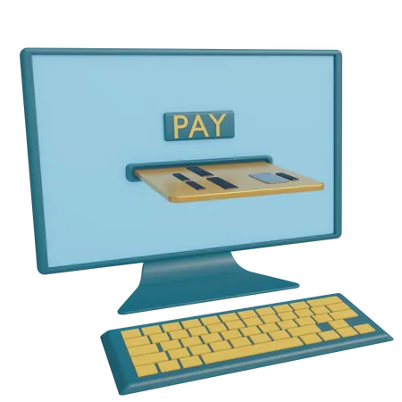 Online Payment  3D Icon