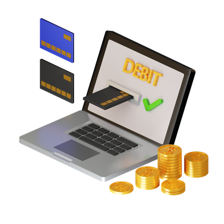 Online Payment  3D Icon