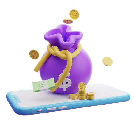 Online Payment  3D Icon