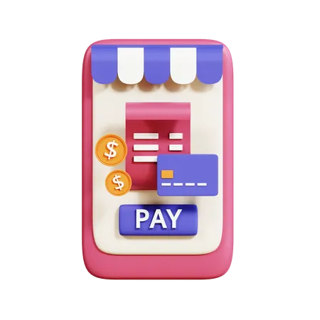 Online Payment  3D Icon