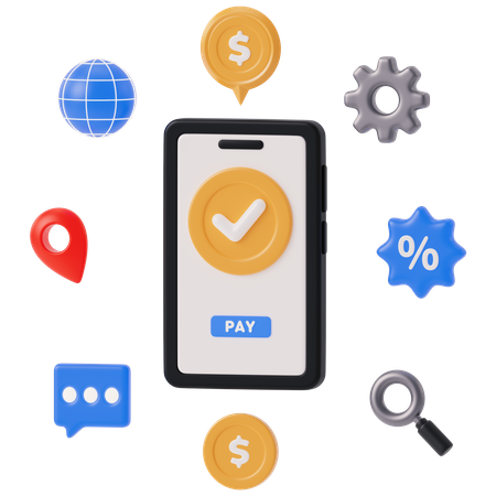 Online Payment  3D Icon