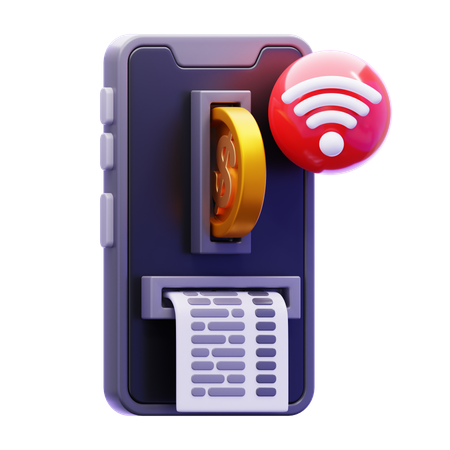 ONLINE PAYMENT  3D Icon