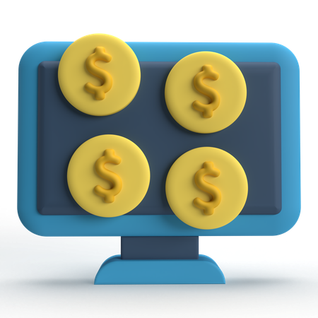 Online Payment  3D Icon