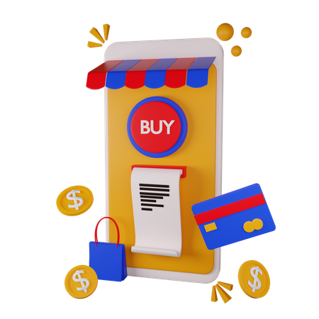 Online Payment  3D Icon