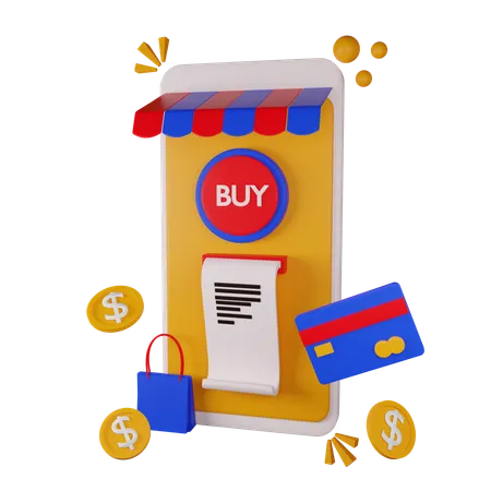 Online Payment  3D Icon