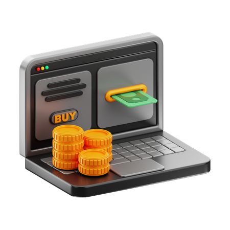 Online Payment  3D Icon