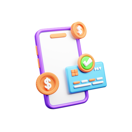 Online Payment  3D Icon