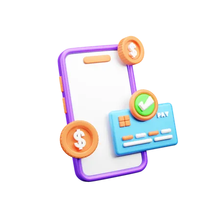 Online Payment  3D Icon