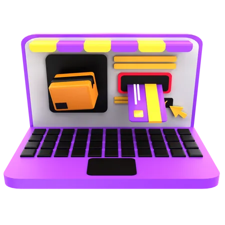 Online Payment  3D Icon