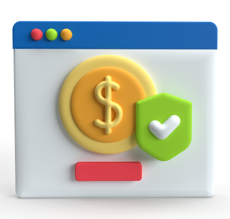 Online Payment  3D Icon