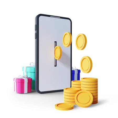 Online Payment  3D Illustration