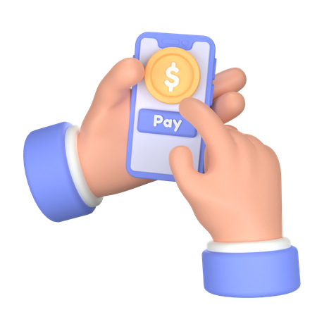 Online payment  3D Icon