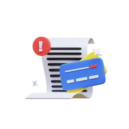 Online Payment Alert  3D Icon