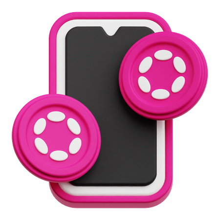 Online Polkadot  3D Icon