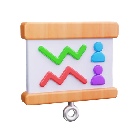 Online Polling  3D Icon