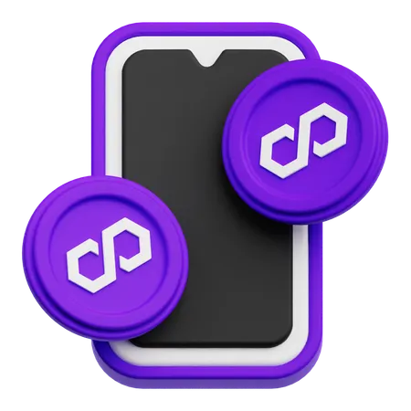 Online Polygon  3D Icon
