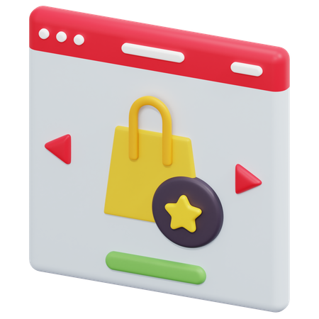 Online-Produktqualität  3D Icon