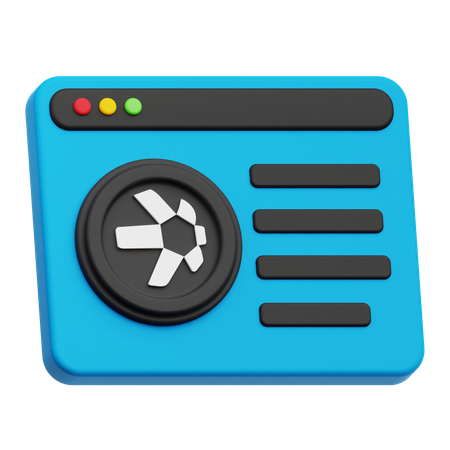 Online Quant  3D Icon