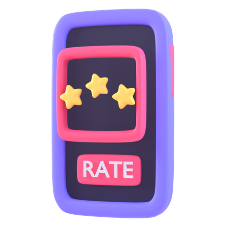 Online Rating  3D Icon