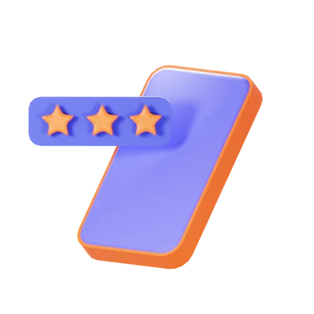 Online Rating  3D Icon