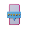 3d online rating stars emoji