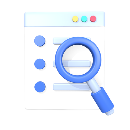Online Report Analysis  3D Icon