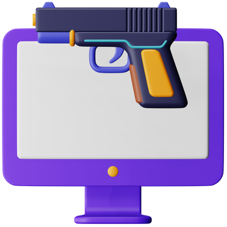 Online Robbery  3D Icon