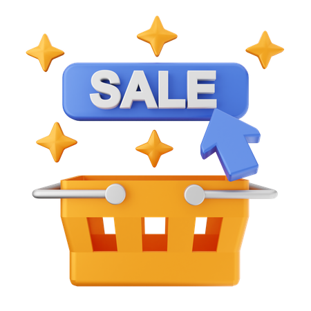 Online Sale  3D Icon