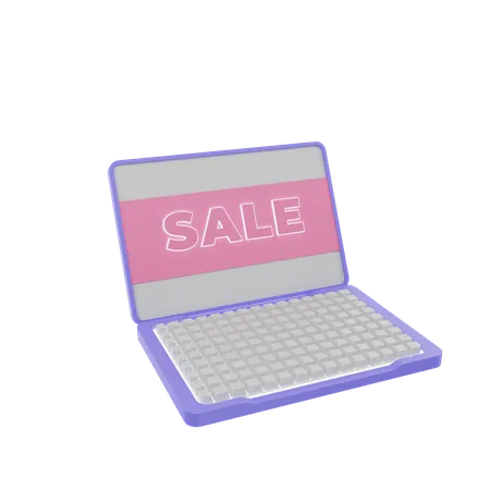 Online Sale  3D Icon