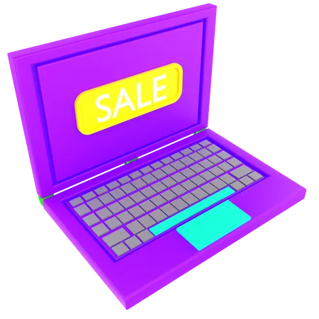 Online Sale  3D Icon