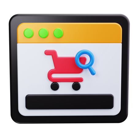 Online Sales  3D Icon