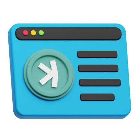 Ser online  3D Icon