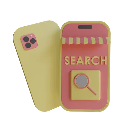 Search Illustration 3D Icon