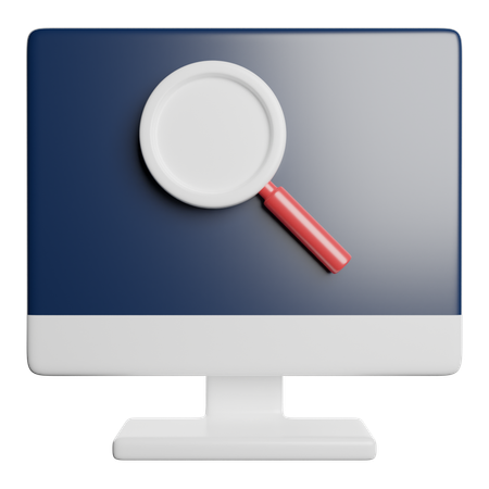 オンライン検索  3D Icon