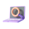 online searching 3d logo