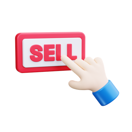 Online Sell  3D Icon